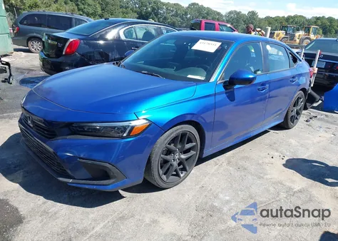 2022 Honda Civic Sport from USA, damaged, VIN 2HGFE2F56NH546980